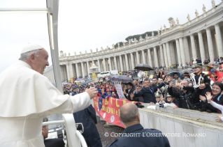 Papst Franziskus Jubiläumsaudienz Ausserordentliches Jubiläum der Barmherzigkeit